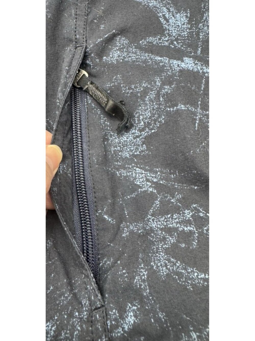 Prana Mens Blue Windbreaker Hooded Jacket XL Outdoor Lightweight - Picture 10 of 12